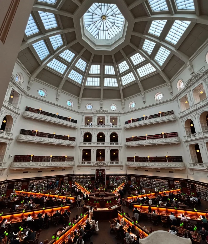Dome State Library Victoria Melbourne