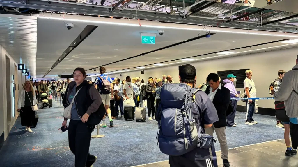 Imigresen Melbourne Aiport