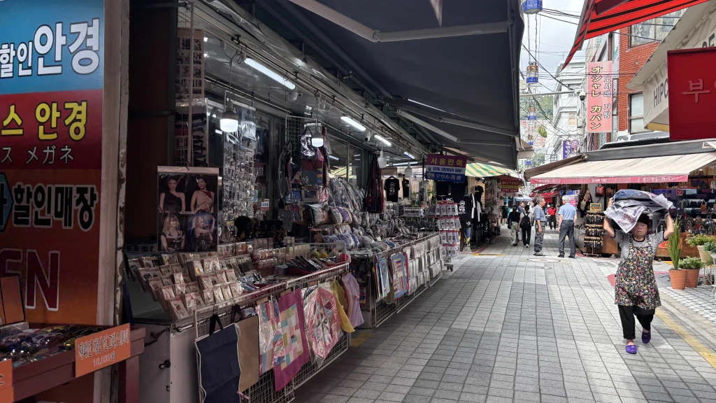 Shopping at Nampodong Street