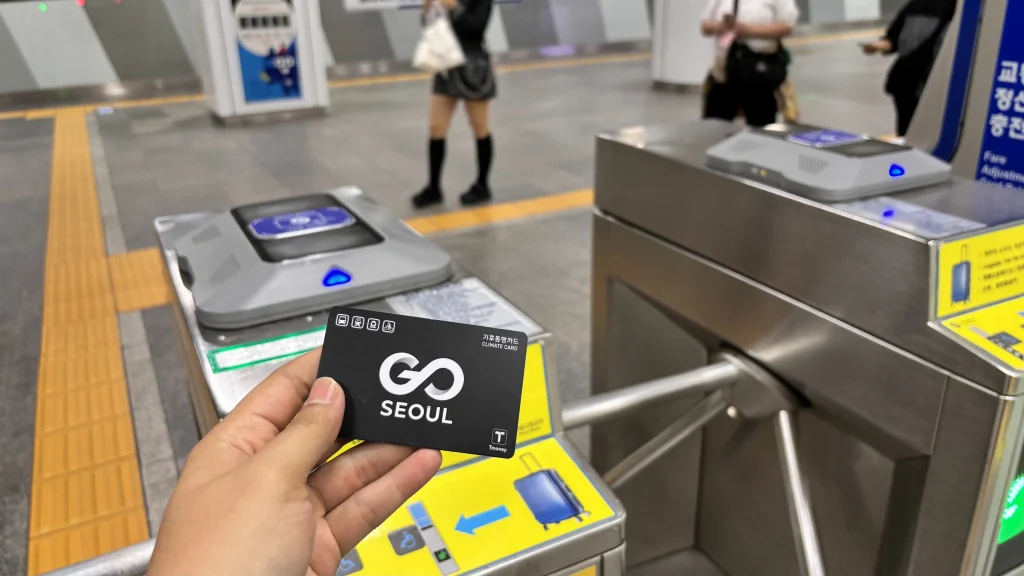 Tap tmoney climate card