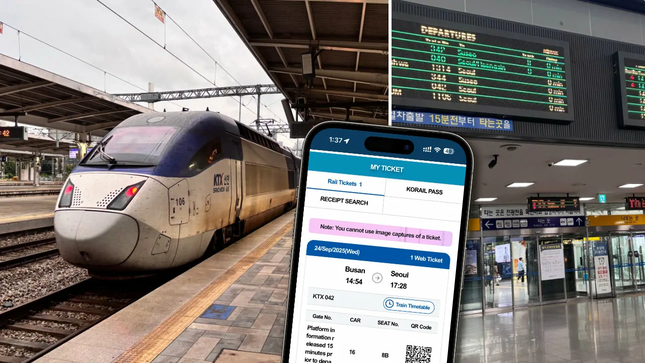 beli tiket ktx korea secara online