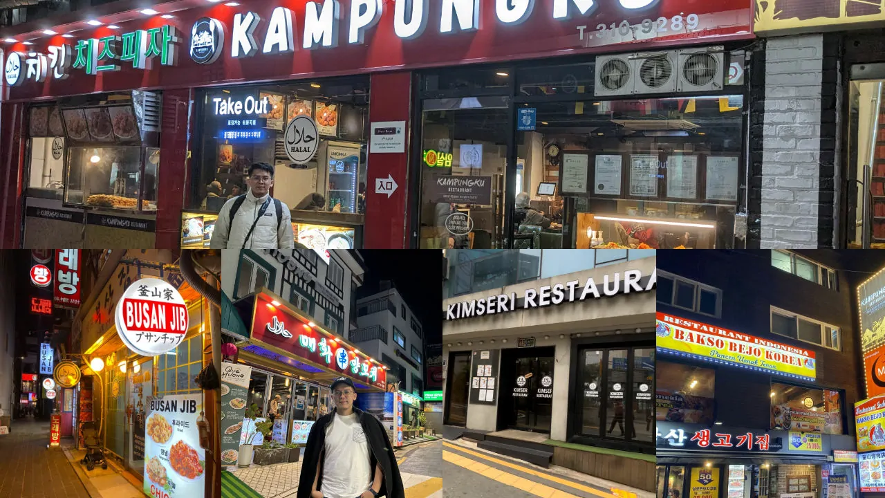 restoren halal di myeongdong seoul korea