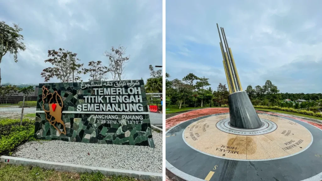 temerloh titik tengah semenanjung