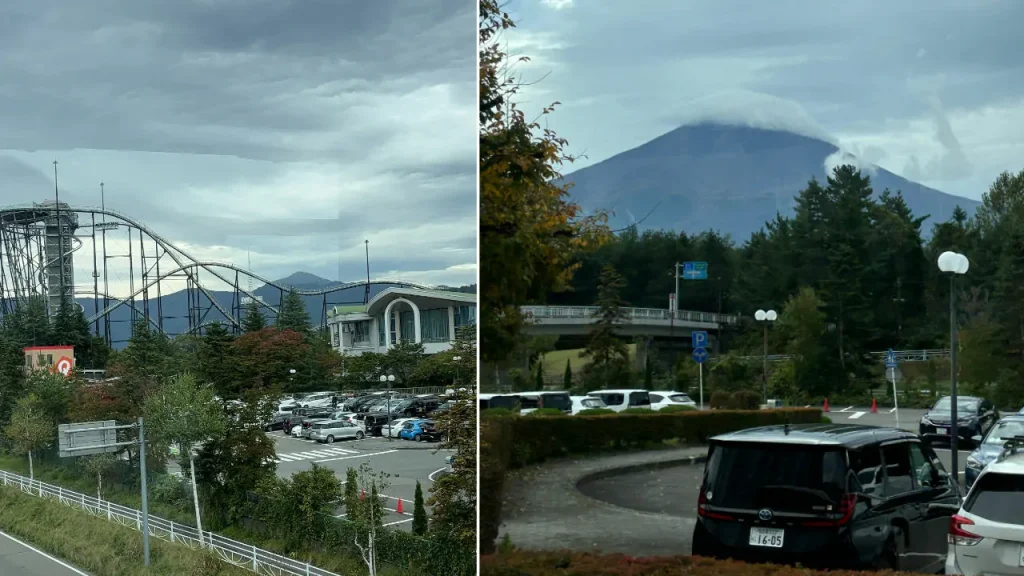 view gunung fuji