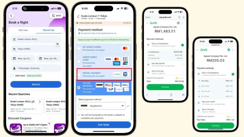 agoda grabpay paylater