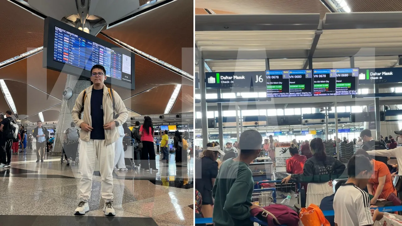 cara naik flight di klia 1