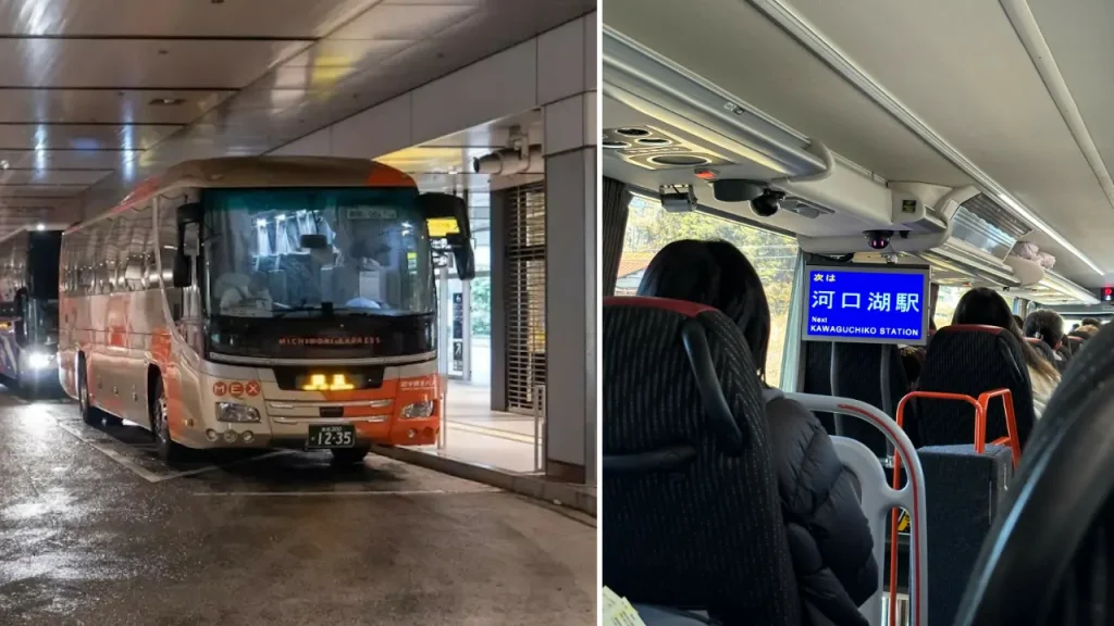 bas shinjuku to kawaguchiko