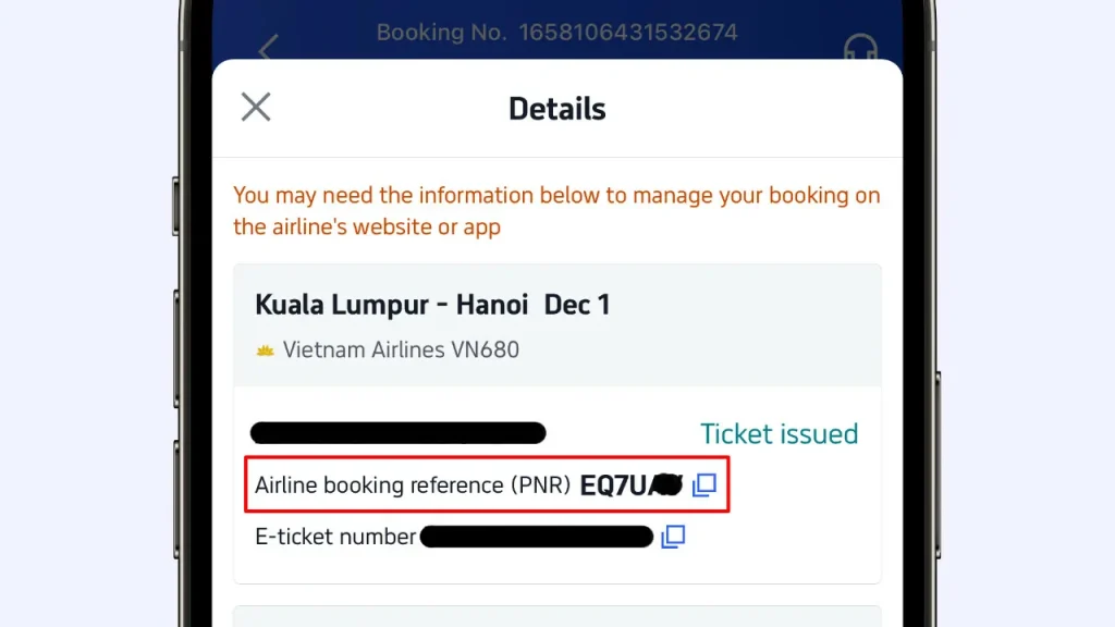 no pnr trip