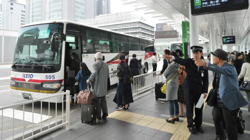 Highway bas dari tokyo ke osaka