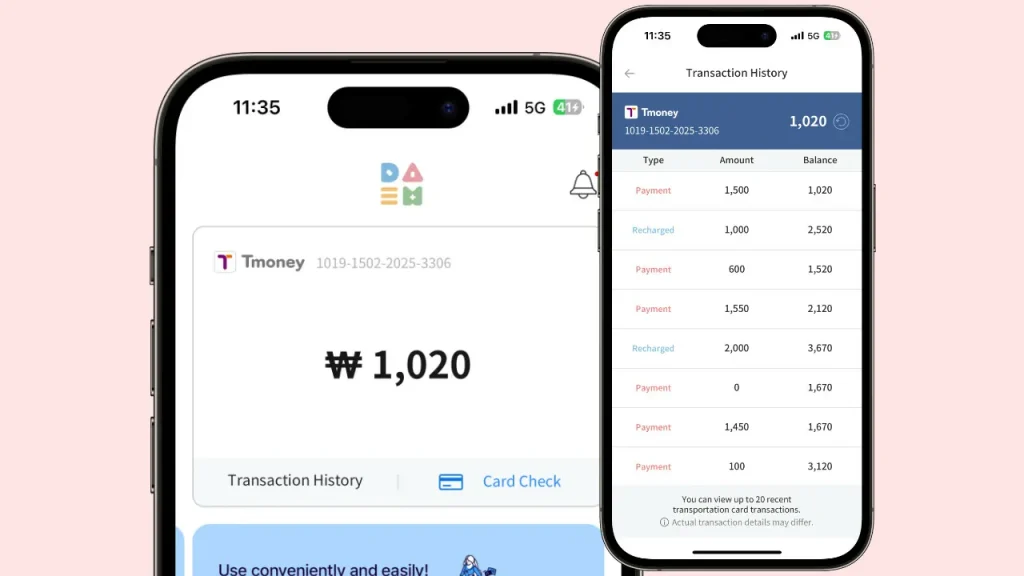 cara check baki tmoney