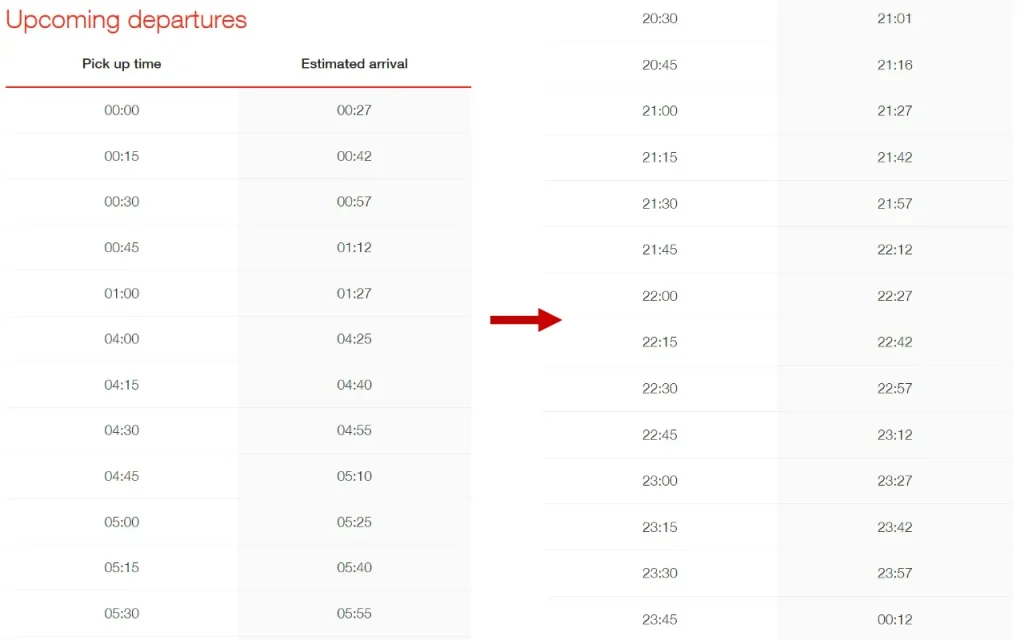 jadual skybus bas airport melbourne
