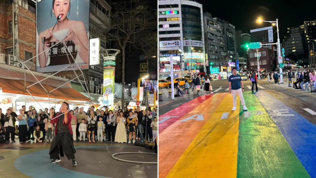 rainbow road ximending taipei
