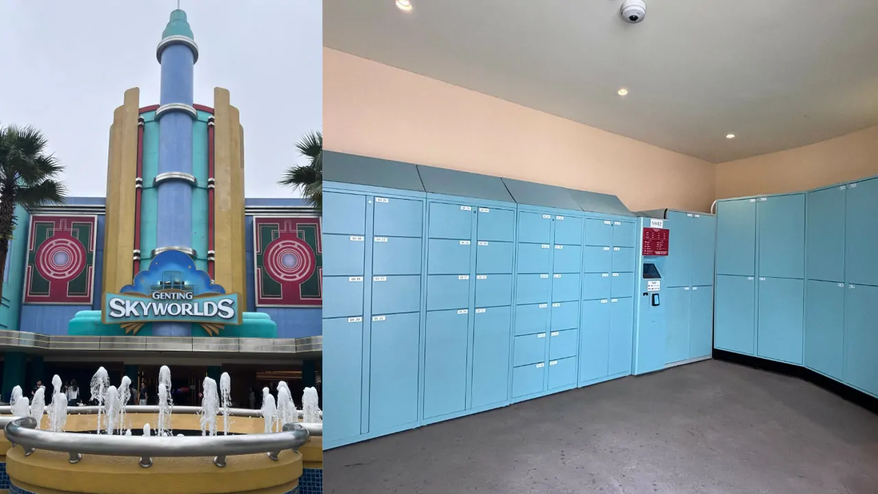 locker genting skyworld theme park
