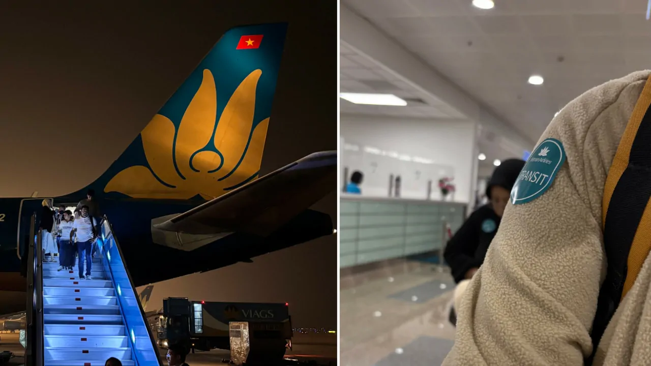 transit di hanoi naik vietnam arlines