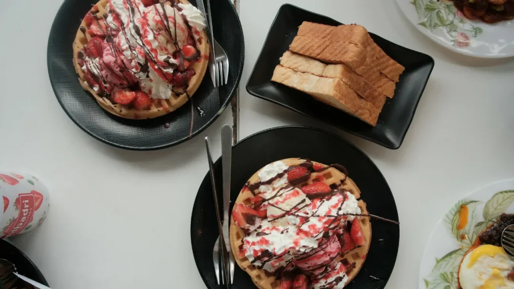 waffle strawberi